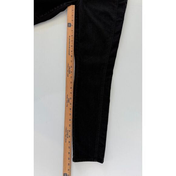 Chico's So Slimming Women's Pull On Skinny Jeans Black Denim Size S - 4 (0) - Picture 9 of 10
